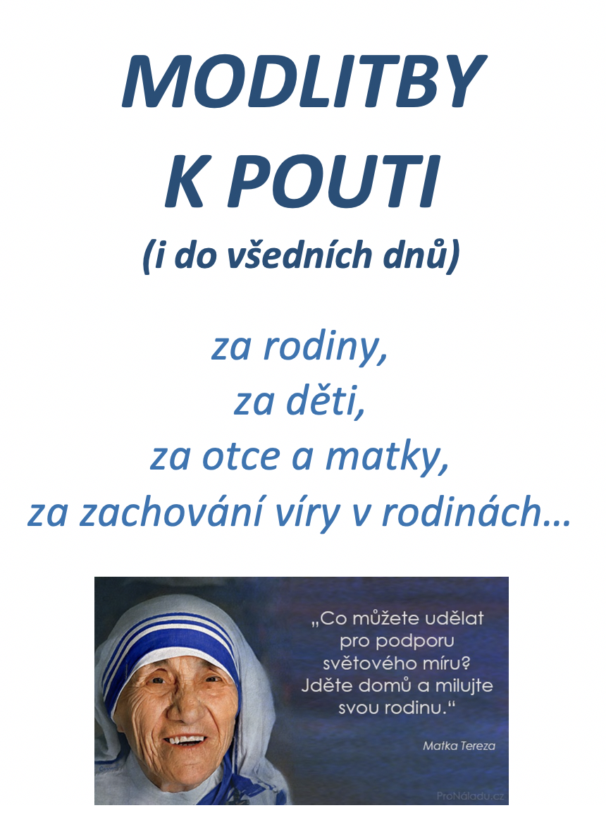 Modlitby k farní pouti do Polska (i do všedních dnů)