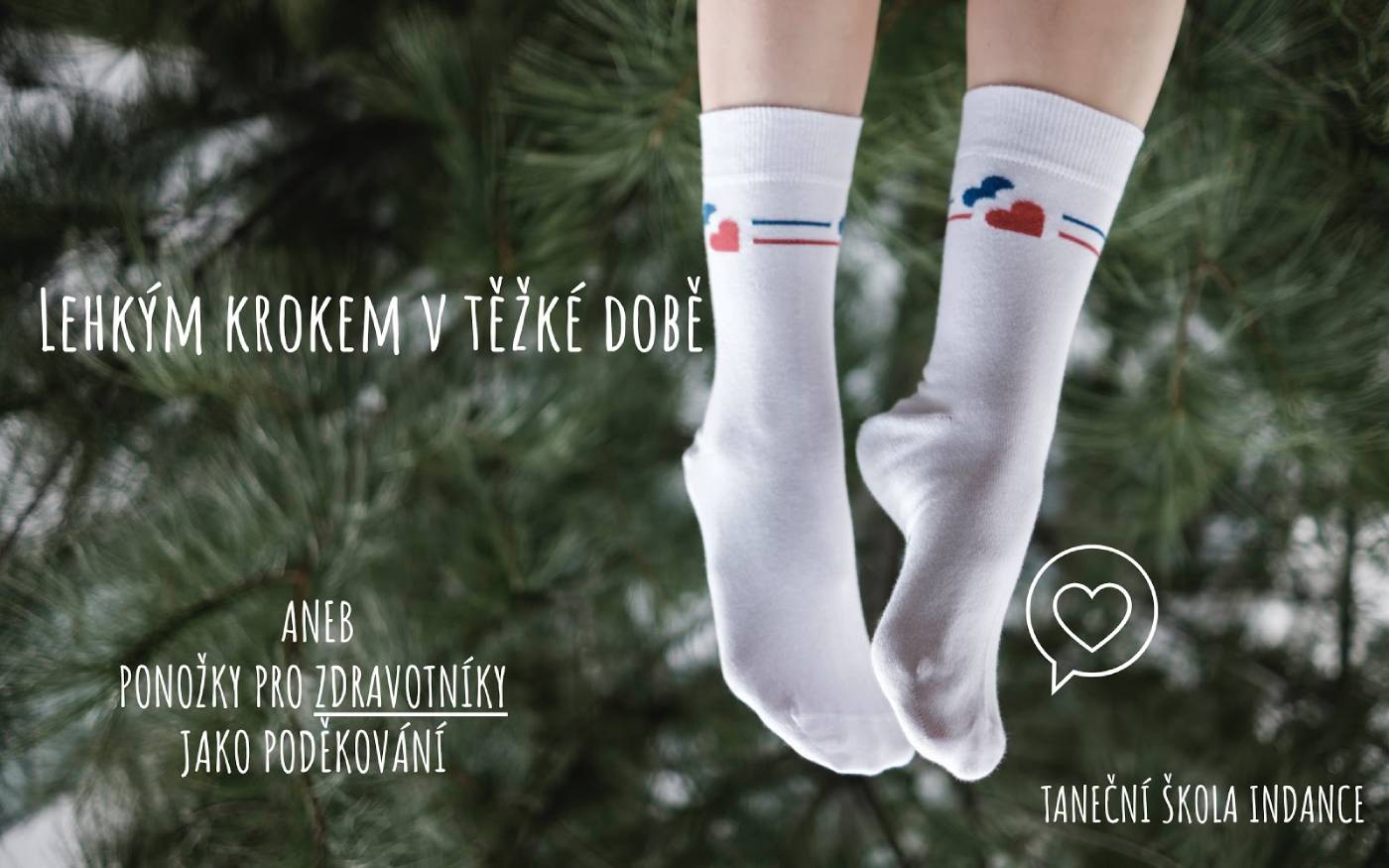 Ponožky pro zdravotníky - Lehkým krokem v těžké době