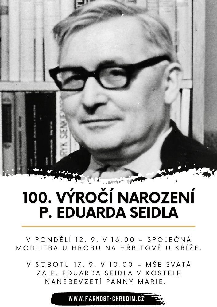 100. výročí narození P. Seidla