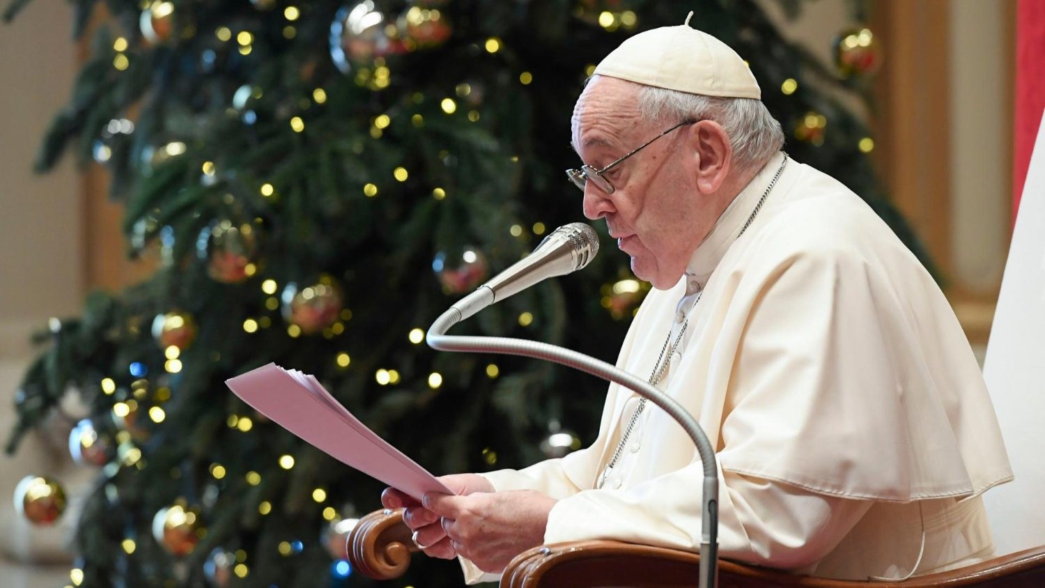 PODCAST: Papežova promluva k římské kurii