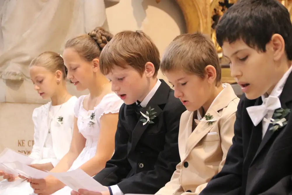 První svaté přijímání