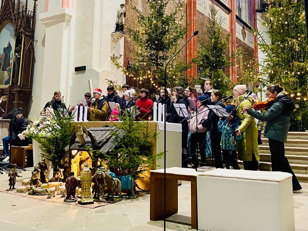 Zpívání u jesliček