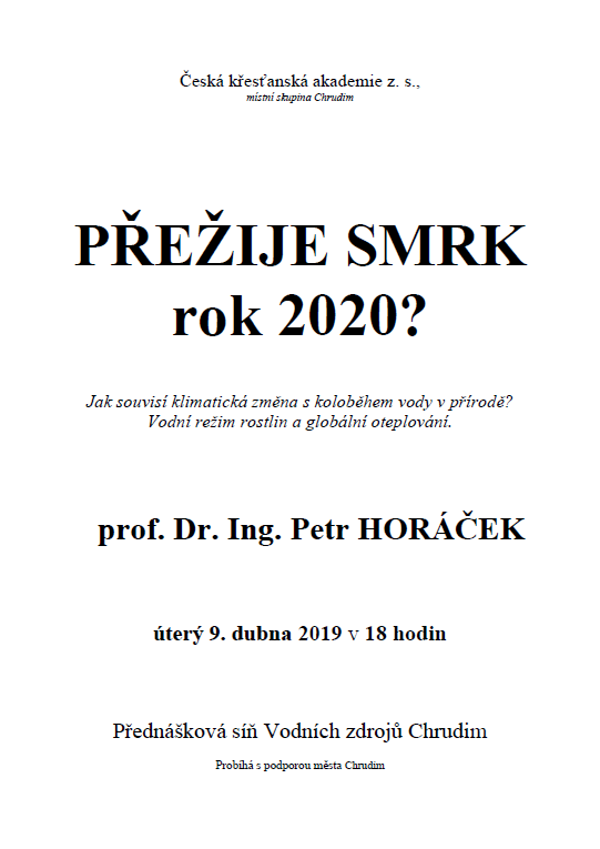 Přednáška ČKA - Přežije smrk rok 2020?